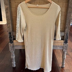 Spell Gypsy Collective gold dress/tunic S